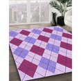 thumbnail image 3 of Ahgly Tapis Rectangulaire Lavable en Machine Intérieur Transitionnel Orchidée Violet, 3 Pieds x 5 Pieds, 3 of 7