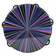 thumbnail image 2 of Tambourin à Double Rangée Instrument de Percussion Tambour à Main Jouet Éducatif, 2 of 8