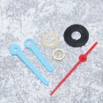 thumbnail image 4 of Shisuyan Kit d'Horloge Design Simple Élégant Mouvement d'Horloge Noir 1Ensemble pour Usage Intérieur, 4 of 8