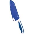 thumbnail image 1 of Starfrit Couteau Santoku avec Étui d'Affûtage, Bleu, 1 of 4