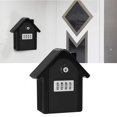 thumbnail image 3 of Key Lock Box,  Key Box, Wall-Hanging Wear-resistant For Home Office Black, 3 of 8