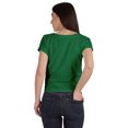 thumbnail image 4 of Inkmeso T-shirt Court d'Été à Nœud Torsadé à l'Avant pour Femmes à Manches Courtes, 4 of 8