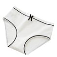 thumbnail image 1 of Culotte en Coton à Rayures avec Nœud pour Femmes et Filles, Taille Midi, 1 of 8