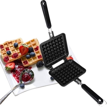 Plaques de gaufrier supérieures, revêtement en téflon antiadhésif à remplissage profond Gaufrier belge traditionnel pour un nettoyage facile, moule à gaufres Ustensiles de cuisson pour collations Peti
