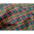 thumbnail image 3 of oneOone Silk Tabby Fabric Madras Check Print Sewing Fabric BTY 42 Inch Wide, 3 of 3