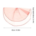 thumbnail image 2 of 1Pack Red Bridal Veil Double Layer For Brides Wedding 89x31x0.4in, 2 of 8