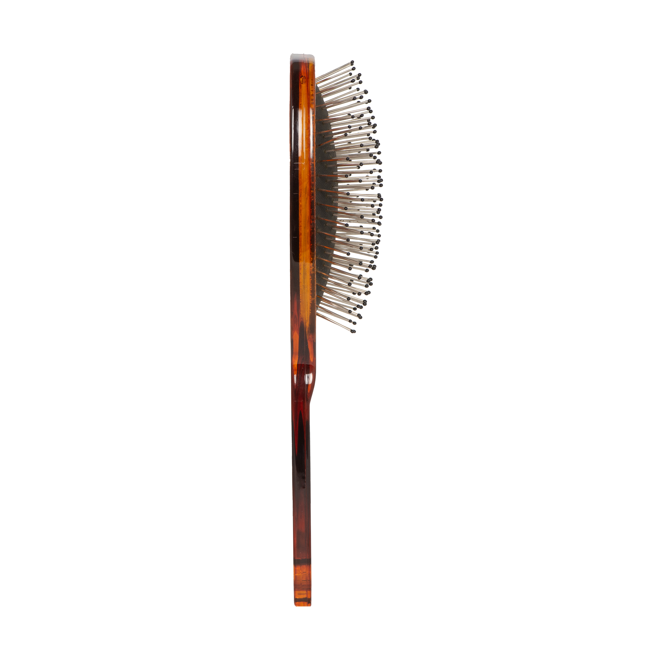 Conair Weave Brush, Ball‑Tipped Bristles for Extensions & Textured Hair, Brown/Black, 1 Pk