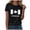 Black, variant on Yammkia Cotton Shirts for Women Canada Day Shirt Women Canada Flag Patriotic Tshirt Canadian Maple Leaf Graphic Short Sleeve Tee Tops(Orange,S)