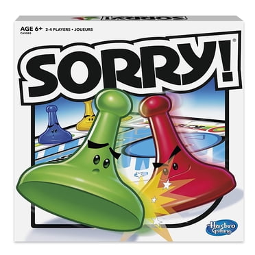 Sorry ! Jeu de société pour enfants, jeux de société familiaux pour enfants, jeux familiaux, 2 à 4 joueurs, 6 ans et plus