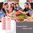 thumbnail image 3 of ZZkhGO Sausage Maker DIY, Hot Dog Ham Baking Form, Non-Stick Kitchen Tool for Making Sausages Snacks, 3 of 6