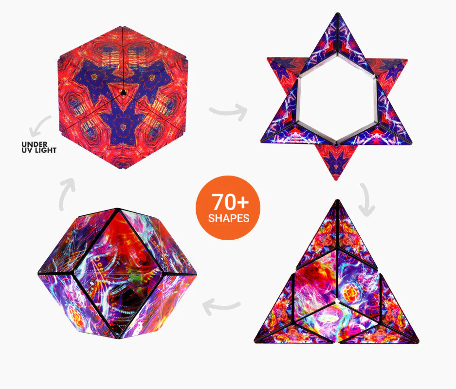 Shashibo® Magnetic Puzzle Cube - Fire