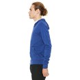 thumbnail image 3 of Bella + Canvas Unisex Triblend Full-Zip Lightweight Hoodie, 3 of 3
