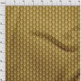 thumbnail image 4 of oneOone Viscose Jersey Mustard Yellow Fabric Asian Block Print Craft Projects Decor Fabric Printed By The Yard 60 Inch Wide, 4 of 4