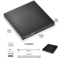 thumbnail image 4 of External CD DVD Drive,for Laptop Notebook PC Desktop Computer, 4 of 7