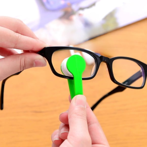 10 Pack Multi Function Eyeglass Cleaning Brushes - Microfiber Lens Cleaner Streak Free for Glasses, Phone Screens, Camera, Portable Pocket Eyeglass Cleaner Tool