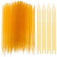 thumbnail image 1 of KAKOWELY 40pcs Fishing Net Weaving Shuttles Fish Net Repairing Tools (Random Color),5.2"X0.39"X0.08", 1 of 4