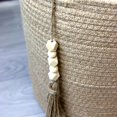 thumbnail image 3 of Baohd Storage Tightly Woven And Cotton Rope Dirty Woven Storage Basket Basket Convenient And Storage Solution Wire Basket Jute with lining M, 3 of 6