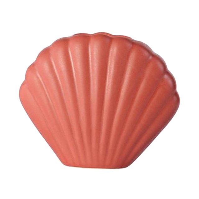 Shell Shape Vase Ceramic Vase Ceramic Flower Vases for Decor Indoor Planter Plant Pot Home Decoration -