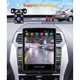 thumbnail image 4 of Radio Stéréo de Voiture pour ford F-150 Raptor 2013 2014 9,7 Pouces Carplay Radio Android, Unité de Navigation GPS avec Caméra de Recul Intégrée Sans Fil Carplay Bluetooth WiFi SWC Miroir Lien /2+32G, 4 of 10
