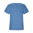 thumbnail image 4 of Birdeem T-Shirt Sans Manches à Col en V pour Femmes, Mode Décontractée, Imprimé, Chandail, 4 of 6