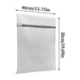 thumbnail image 2 of Large Heavy Duty Laundry Bag With Handles Reusable Mesh Travel Storage Organizer Wash Pouch For College Dorm, 2 of 6