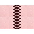 thumbnail image 1 of Ahgly Company Machine Washable Indoor Rectangle Transitional Pink Bubble Gum Pink Area Rugs, 7' x 10', 1 of 7