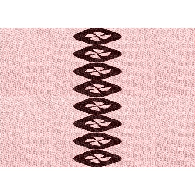 Ahgly Company Machine Washable Indoor Rectangle Transitional Pink Bubble Gum Pink Area Rugs, 7' x 10'