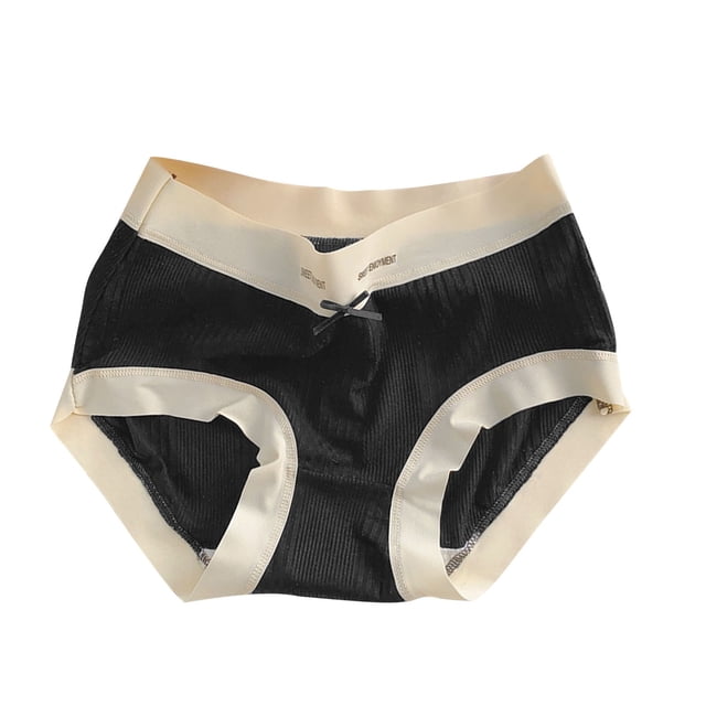 Ultra-Soft Cotton Imitation Girls Underwear - Breathable Mid Rise Hypoallergenic Panties (3-15Y)