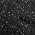 thumbnail image 1 of oneOone Cotton Cambric Black Fabric Abstracts Sewing Craft Projects Fabric Prints By Yard 42 Inch Wide, 1 of 4