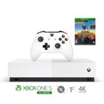 thumbnail image 1 of Microsoft Refurbished Xbox One S 1TB All-Digital Edition Bundle with Playerunknown's Battlegrounds - Disc-free Console, Wireless Controller and Game Keycard - White, 1 of 8