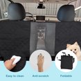 thumbnail image 4 of Unique Bargains Dog Car Net Barrier Pet Barrier with Adjustable Rope Universal for Cars SUVs Easy Install Black, 4 of 7