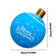 thumbnail image 3 of Vaidha Christmas Inflatable Christmas Ball Outdoor Courtyard Decoration Pendant Party Decoration Props, 3 of 6