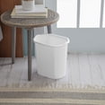 thumbnail image 2 of Sterilite 11.4L OPP Rectangular Wastebasket- White, 2 of 3