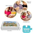 thumbnail image 4 of ZECATL Puzzles 1000 Pieces for Adults European Landmarks Difficult and Challenge Jigsaw Puzzle, 4 of 6