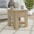 thumbnail image 1 of vidaXL Coffee Table Sonoma Oak 40x40x42 cm Engineered Wood, 1 of 4