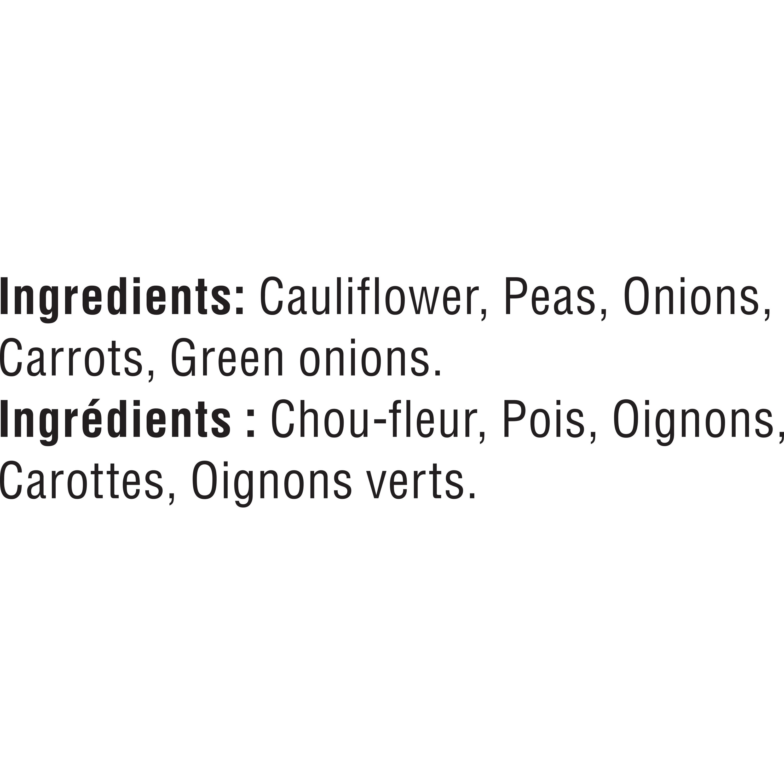 Légumes en riz Géant Vert – Mélange au chou-fleur 340 g