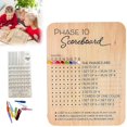 thumbnail image 2 of Cross-Border New Phase 10 Score Board Tenth Phase Scoreboard Tray, 2 of 6