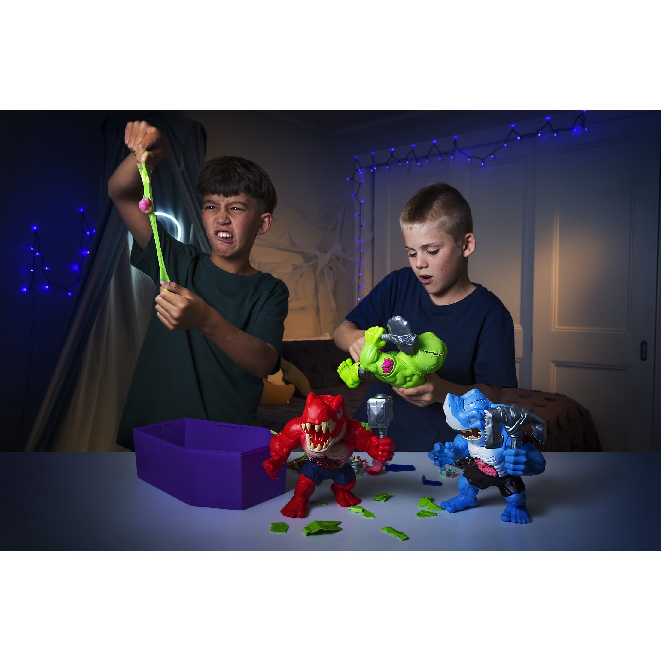 Smashers Mega Horror House de ZURU, jouet interactif, jouet à collectionner pour enfants et adolescents