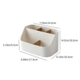 thumbnail image 3 of AYktou Home Organizers and Storage Detachable Partition Large Capacity Storage Rack Antis Slip And Wear-resistants Desktop Storage Box Suitable For Living Room Bedroom Washbasin for Party Indoors, 3 of 6
