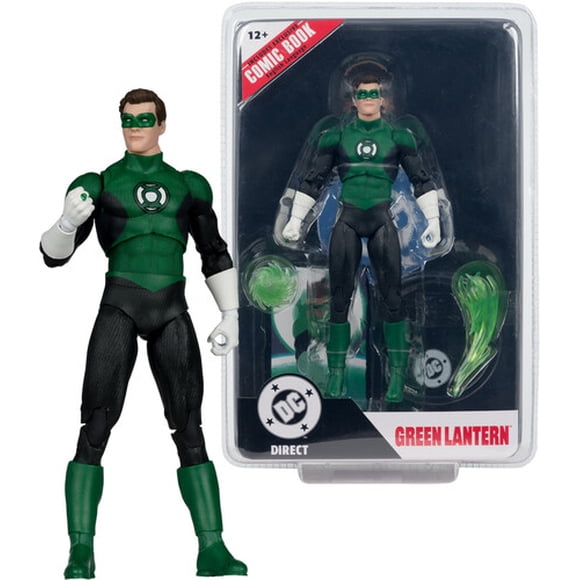McFarlane Toys - DC Direct - Page Punchers - Green Lantern Hal Jordan (Green Lanterns #48) 7" Action Figure with Comic