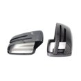thumbnail image 2 of Arealer 1 Pair Rearview Mirror Cover Carbon Fiber Replacement for Benz E C-Class W212 W204 W221 2009-2013, 2 of 6