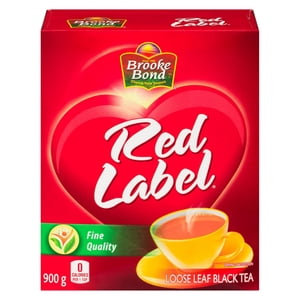 Brooke Bond Étiquette rouge Thé noir solitaire