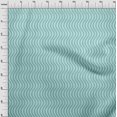 thumbnail image 3 of oneOone Cotton Poplin Fabric Dot & Waves Block Print Fabric BTY 56 Inch Wide, 3 of 4