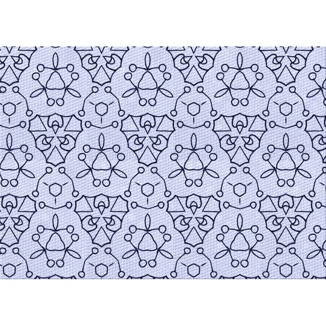 Ahgly Company Machine Washable Indoor Rectangle Transitional Lavender Blue Area Rugs, 5' x 8'