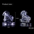 thumbnail image 3 of Fridja 3D Crystal Puzzle Jig-saw Clear Twelve 12 Constellation Astrolog Flash LED Light, 3 of 3