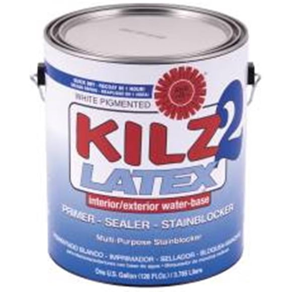 Masterchem 200010 Kilz 2 Gallon Scellant-apprêt-Bloque-Taches à Base d'Eau