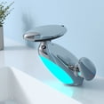 thumbnail image 4 of Huanglei Alloy Bathroom Faucet With LED Light Pull Down Kitchen Faucet For Hotel Vanity Wash Basin Modern Water Tap, 4 of 9
