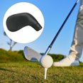 thumbnail image 2 of Golf Club Cover TPE Putter Iron Driver Waterproof Putter Driver Headcovers Portable Replaceable Protector Guard Sleeve Accessories for Beginners Black, 2 of 9