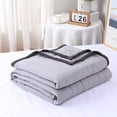 thumbnail image 4 of Washed Summer Quilt Solid Color Air Conditioning Quilt Washable Summer Gift Summer Quilt, 4 of 8