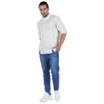 thumbnail image 2 of Atasi Chemise Henley Indienne pour Homme à Manches Longues, Décontractée, Col Mandarin, Courte Kurta, 2 of 7